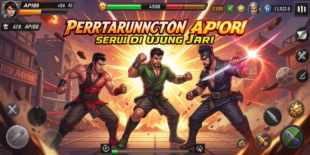 Tampilan gameplay seru dari API88 dalam pertarungan yang mendebarkan.