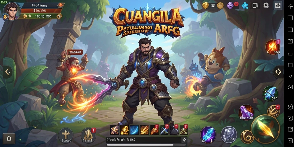 Tampilan seru dari gameplay <strong>CUANGILA</strong> yang penuh aksi ARPG.