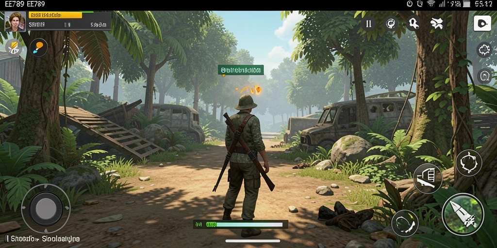 Tampilan gameplay EE789 yang memukau dan interaktif.
