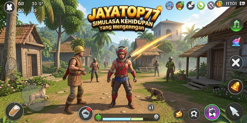Tampilan gameplay JAYATOP77 yang menarik dengan elemen simulasi yang mendalam.