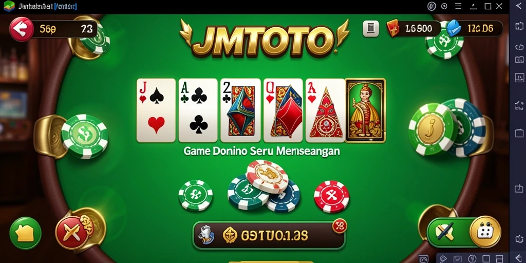 Tampilan gameplay seru dari JMTOTO yang penuh tantangan.
