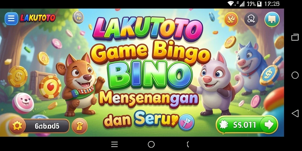 Gameplay seru dan interaktif dari game Bingo LAKUTOTO.