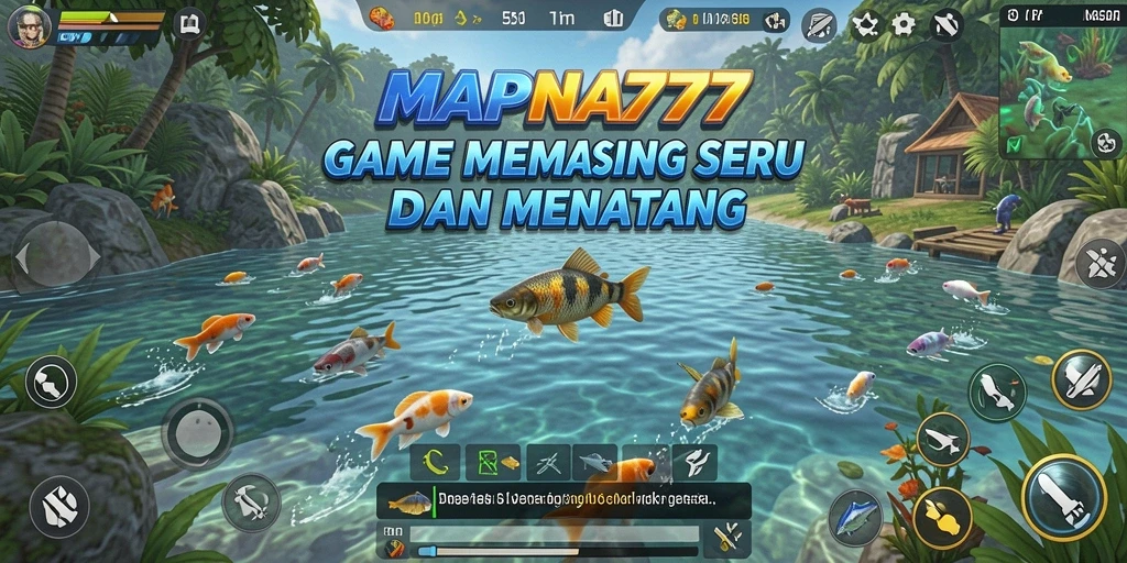 Tangkapan ikan besar dalam gameplay MAPNA777 yang seru.