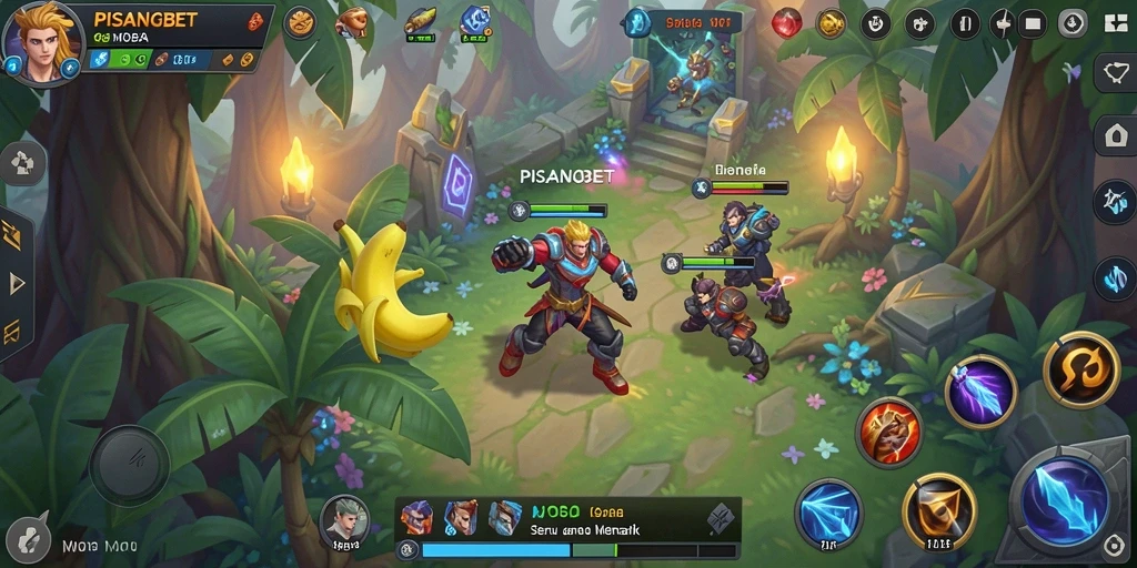 Gameplay menarik PISANGBET dengan aksi seru di arena.