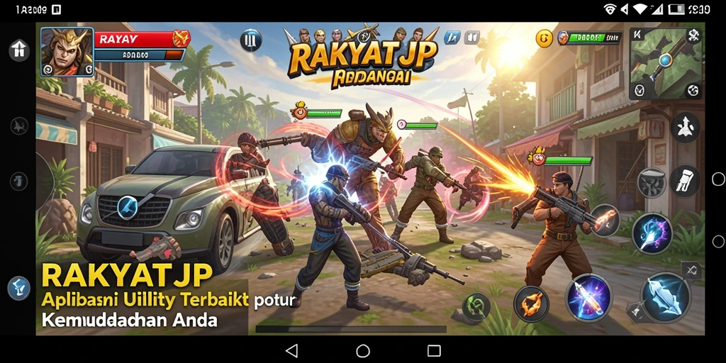 Tampilan intuitif RAKYATJP yang mempermudah pengguna.
