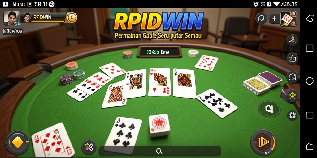 Tampilan gameplay seru dan kompetitif dalam RPIDWIN.